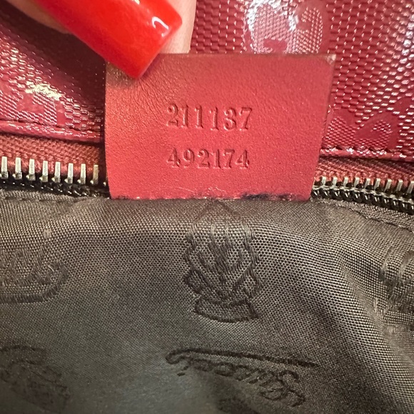 Gucci red tote bag - Picture 12 of 15